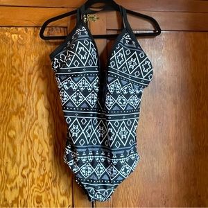 City Chic Tribal Safari One Piece Swimsuit